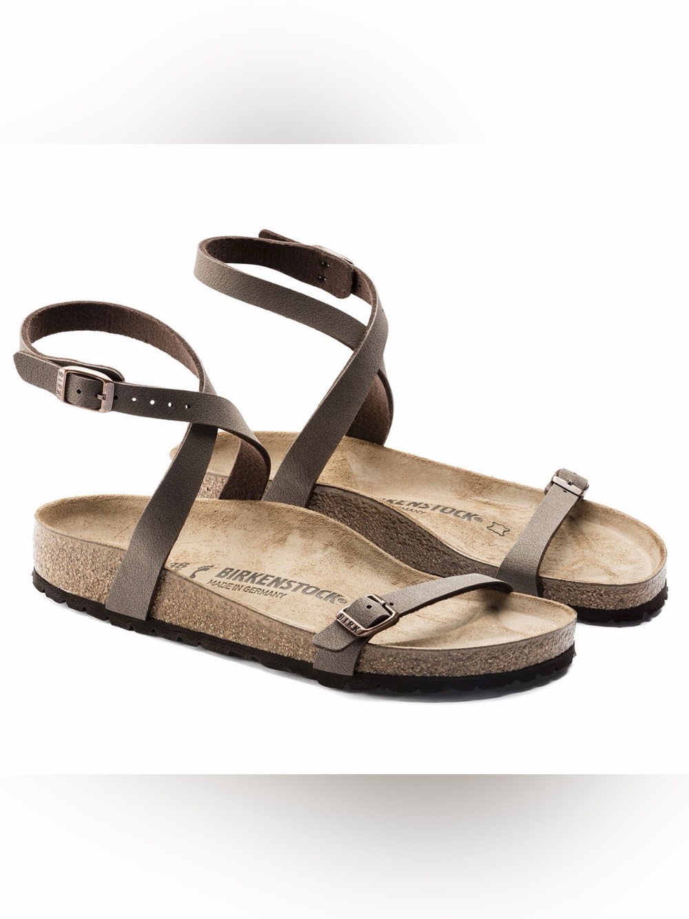 Birkenstock Daloa Mocha Unisex Ankle Strap Size: 40(L9/M7)